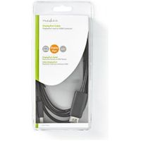 Nedis DisplayPort 1.4 - HDMI-Kabel DisplayPort Male - HDMI Male 2 m Zwart
