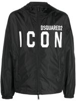 DSQUARED2 veste à imprimé Icon - Noir - thumbnail