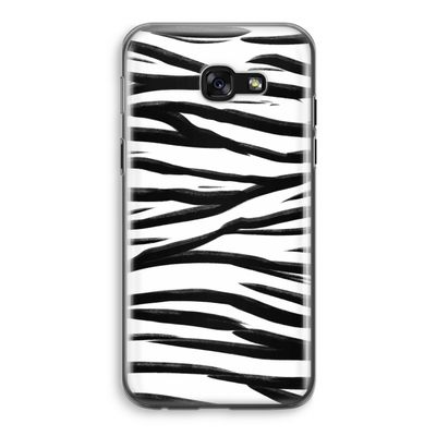 Zebra pattern: Samsung Galaxy A5 (2017) Transparant Hoesje