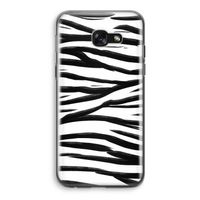 Zebra pattern: Samsung Galaxy A5 (2017) Transparant Hoesje