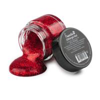 Superstar Glittergel voor lichaam/gezicht en haar - rood - 15 ml