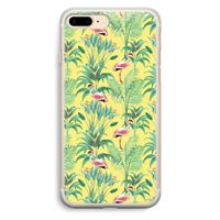 Flamingo party: iPhone 7 Plus Transparant Hoesje