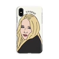 Mary Kate: iPhone Xs Volledig Geprint Hoesje