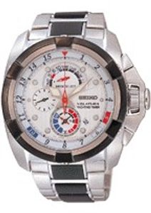 Horlogeband Seiko 7T84-0AA0 / SPC005P1 / 35M0JB Staal 26mm
