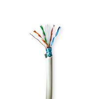 Nedis Netwerk Kabel Rol | CAT6 | Stranded | F/UTP | Koper | 100.0 m | Binnenshuis | Rond | LSZH | Grijs | Gift Box - CCBG8526GY100