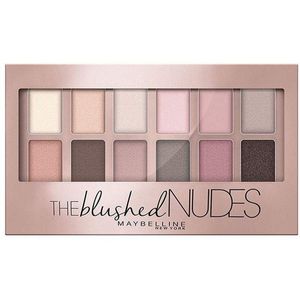 Maybelline The Blushed Nudes Palette - Oogschaduwpalette met 12 Nude Kleuren Oogschaduw