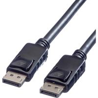 ROLINE DisplayPort kabel, DP M/M, zwart, 5 m - thumbnail