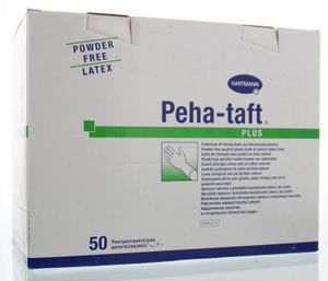 Hartmann Peha taft plus onderzoekhandschoen pvr maat 6.5 (100 st)