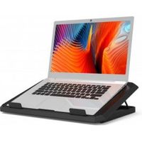 Port Designs 901099 notebook cooling pad 43,2 cm (17 ) 800 RPM Zwart