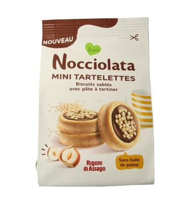 Nocciolata tartlets bio