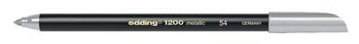 Edding Colorpen 1200 Zilver Metallic