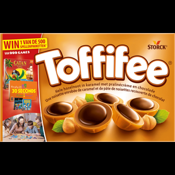 Toffifee a Hazelnut in Caramel with Creamy Nougat and Chocolate 15 Stuks 125 g bij Jumbo