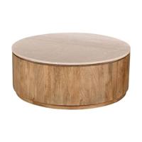 Giga Meubel - Salontafel Marmer Naturel - 90cm - Elan - thumbnail