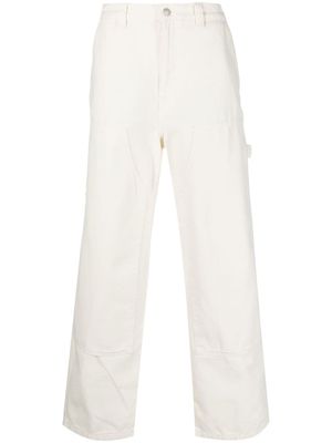 Stüssy pantalon Work en coton - Tons neutres