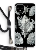 Haeckel Prosobranchia: Pixel 4 Transparant Hoesje met koord
