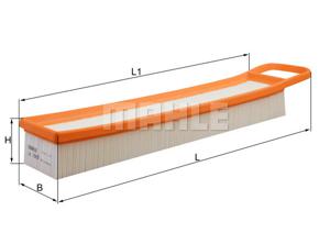 Luchtfilter MAHLE, u.a. für Citroën, Peugeot, Mini