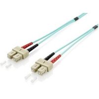 Equip 255329 Glasvezel kabel 0,5 m SC OM3 Turkoois - thumbnail