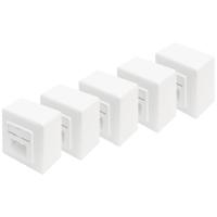 Digitus Netwerkdoos Opbouw (op muur) CAT 6 2 poorten Zuiver wit