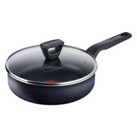 Tefal XL Force Hapjespan 24 cm Zwart