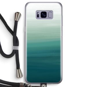 Ocean: Samsung Galaxy S8 Transparant Hoesje met koord