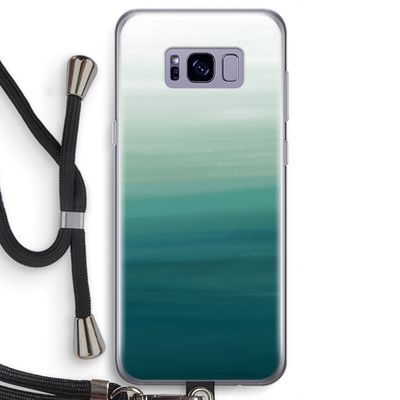 Ocean: Samsung Galaxy S8 Transparant Hoesje met koord