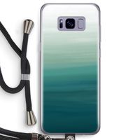 Ocean: Samsung Galaxy S8 Transparant Hoesje met koord