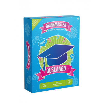 Drinkmaster Drankspel Geslaagd