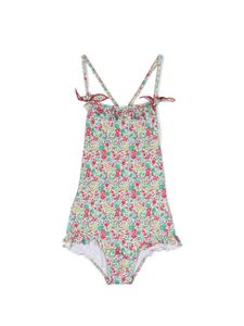 Bonpoint maillot de bain à fleurs - Vert