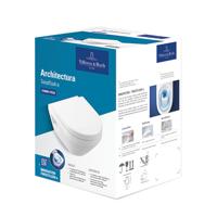 Villeroy & BochArchitecturacombi-pack m. wandcloset - diepspoel directflush35x48x35.5cmm. closetzitting - m. softclose en quick releasewit alpin 4687cl01 Villeroy & BochArchitecturacombi-pack m. wandcloset - diepspoel directflush35x48x35.5cmm. closetzitting - m. softclose en quick releasewit alpin 4687cl01