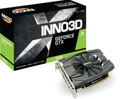 Inno3D GeForce GTX 1630 Compact - Videokaart Inno3D GeForce GTX 1630 Compact - Videokaart