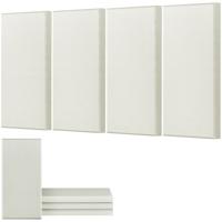 VEVOR 4 stuks Akoestische panelen Wandpanelen Zelfklevend Glasvezel 60x30x5cm Beige VEVOR 4 stuks Akoestische panelen Wandpanelen Zelfklevend Glasvezel 60x30x5cm Beige
