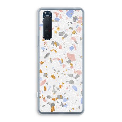 Terrazzo N°8: Sony Xperia 5 II Transparant Hoesje