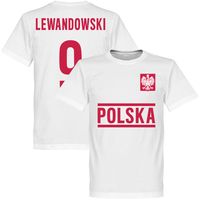 Polen Lewandowski 9 Team T-Shirt - thumbnail