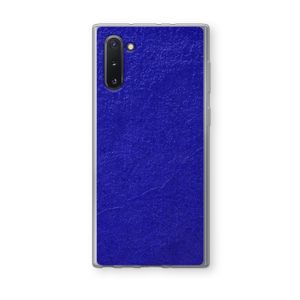 Majorelle Blue: Samsung Galaxy Note 10 Transparant Hoesje