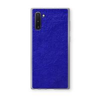 Majorelle Blue: Samsung Galaxy Note 10 Transparant Hoesje