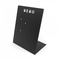 Trendform Memo magnetisch bord 120 x 180 mm Zwart