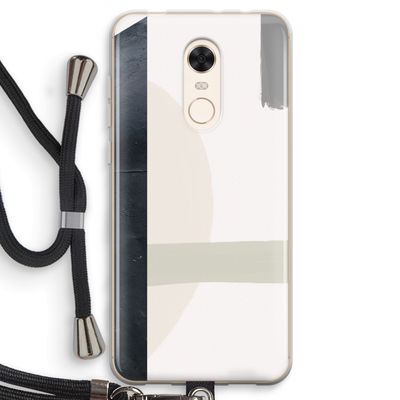 Baca: Xiaomi Redmi 5 Transparant Hoesje met koord