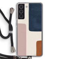 Geo #5: Samsung Galaxy S21 FE Transparant Hoesje met koord