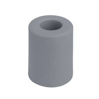 Deltafix Deurbuffer - deurstopper - grijs - rubber - 50 x 35 mm - Deurstoppers