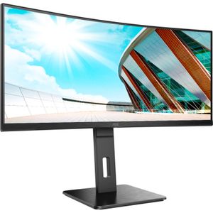 AOC CU34P2A ledmonitor 2x HDMI, 1x DisplayPort, 4x USB-A 3.2 (5 Gbit/s)