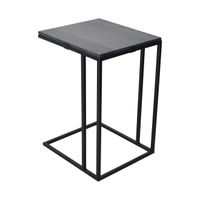 Urban Interiors Laptoptafel 'Loft 42' Marmer, 35 x 40cm, kleur Zwart Urban Interiors Laptoptafel 'Loft 42' Marmer, 35 x 40cm, kleur Zwart