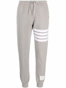 Thom Browne pantalon de jogging à 4 bandes signature - Gris