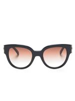Longchamp lunettes de vue en acétate à monture papillon - Noir Longchamp lunettes de vue en acétate à monture papillon - Noir
