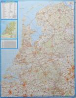 Wandkaart 34 Nederland Basic, 100 x 130 cm | Falk