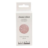 Creativ Company Keramiek glazuur 984-1101 c dekkend rose - 60ml