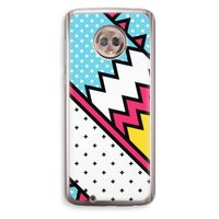 Pop Art #2: Motorola Moto G6 Transparant Hoesje