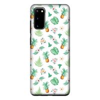 Ananas bladeren: Samsung Galaxy S20 Tough Case