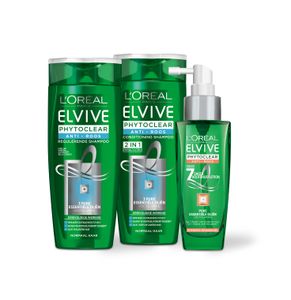 L'Oreal Elvive Phytoclear Anti-Roos Regulerende Shampoo 250ml