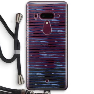 Verrassende lijnen: HTC U12+ Transparant Hoesje met koord