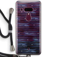 Verrassende lijnen: HTC U12+ Transparant Hoesje met koord